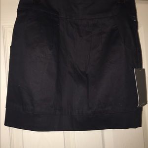 Hawks black mini skirt