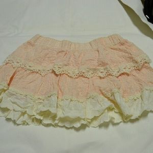 Last week!bogo!Liz lisa Inspired pink lace skirt