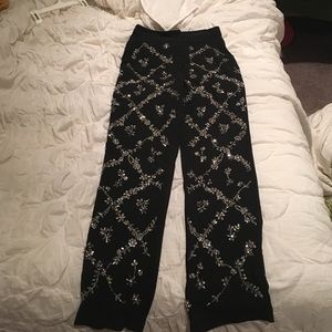 HM decorated sequin wide pants
