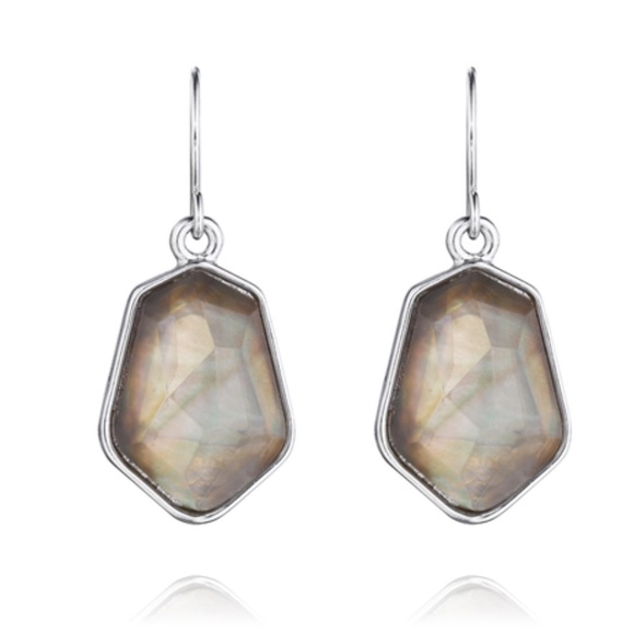 Ocean lace drop earrings!!