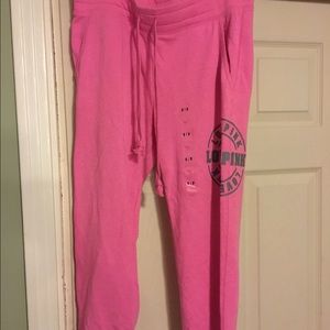 Pink VS joggers