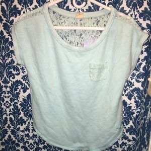 Blue Lace Tee