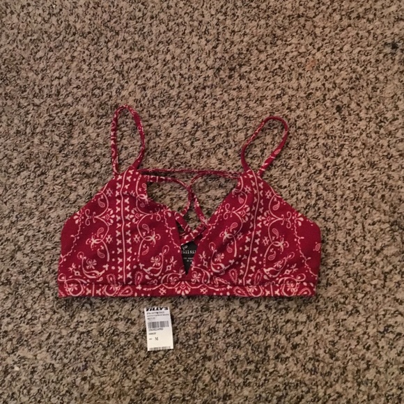 Bandana design bralet