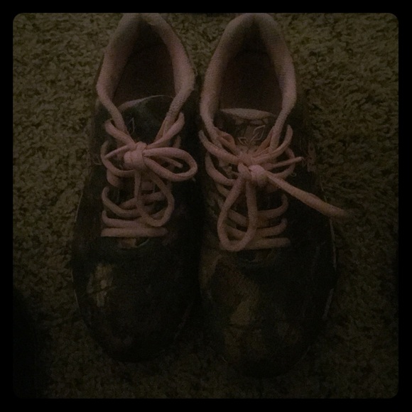 RG waterproof sneakers.