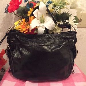 🎀🌹Super cute patten leather Coach bag🌹🎀