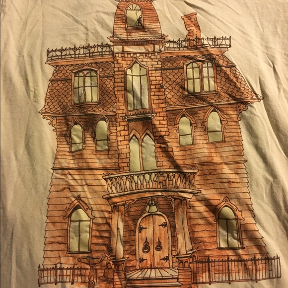 SOLD Billy Says It's Haunted girly XL tee - Picture 2 of 2