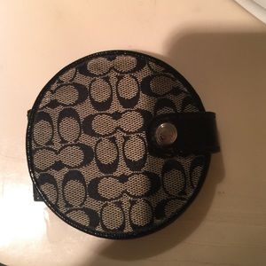 Coach compact mirror