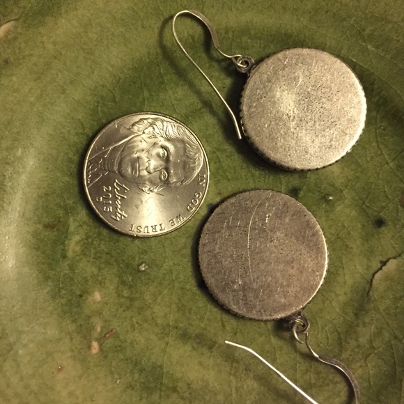 Sterling Silver Eyeball Earrings - Picture 4 of 4