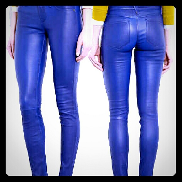 Marc jacobs Violet leather pants