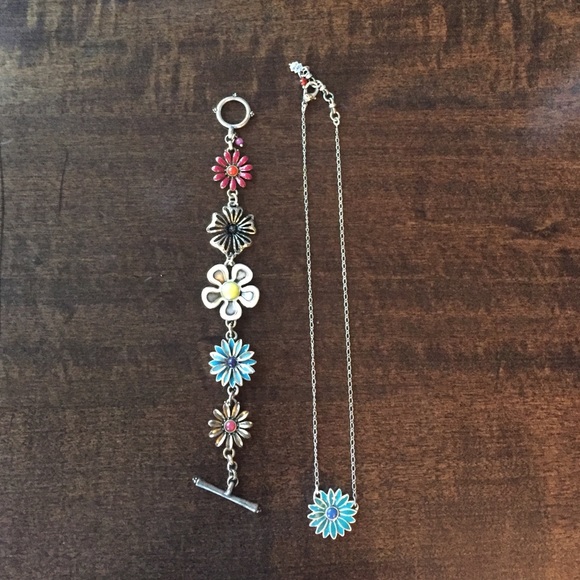 Lucky brand necklace and bracelet