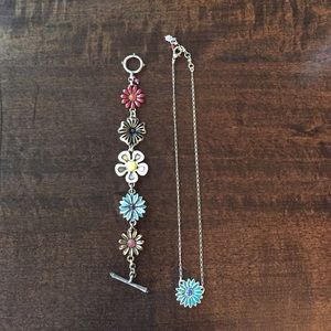Lucky brand necklace and bracelet