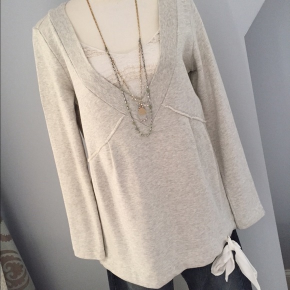 Anthropologie Tops - ANTROPOLOGIE Terry Pullover by FEEWETTE