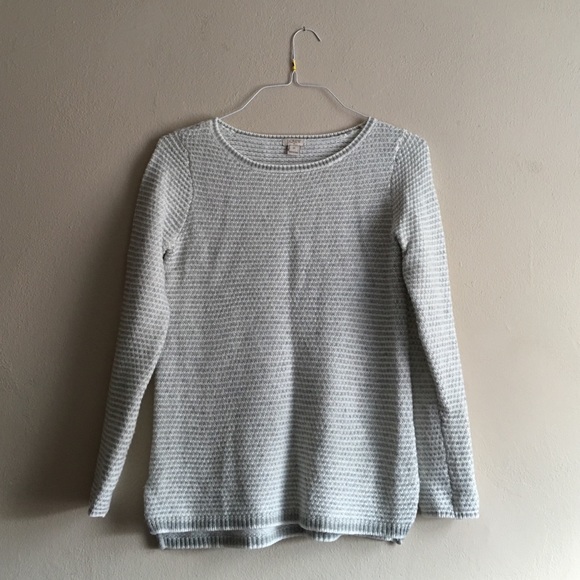 J. Crew Heather gray sweater, xs