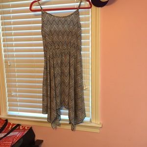 Black and white dress