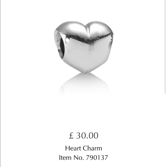 Pandora heart charm