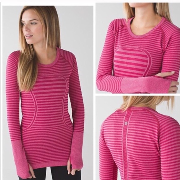 Lululemon swiftly tech LS size 6