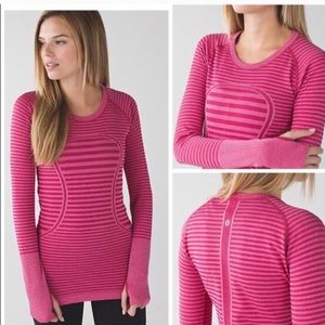 Lululemon swiftly tech LS size 6