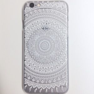 New Clear Mandala Pattern iPhone 6 Case