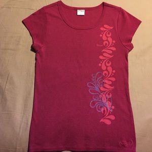 CrazyShirts Maroon Short-Sleeve Rib Knit T-shirt🌎