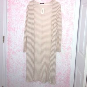 Long Slit F21 Cardigan