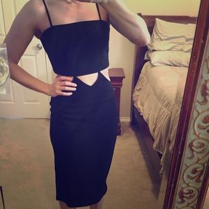 Cropped A Line Pencil Skirt dress