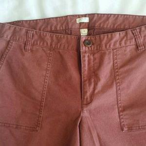 J. Crew ankle length pants