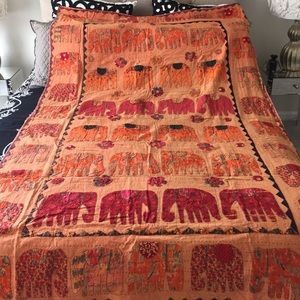Handmade quilt from India