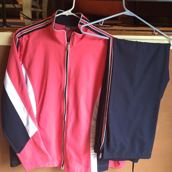 SJB Warm up track suit. Like new