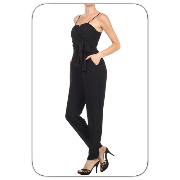 Pants - Black Jumpsuit