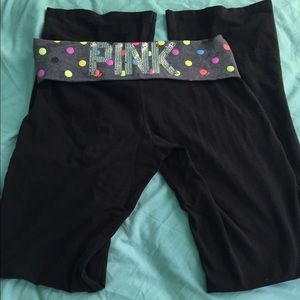 Pink Boot Cut Yoga pants