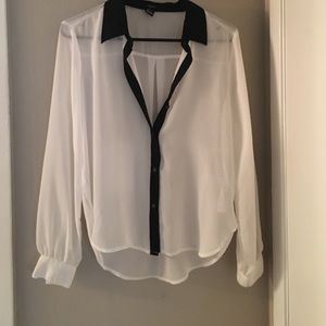 Forever 21 white blouse