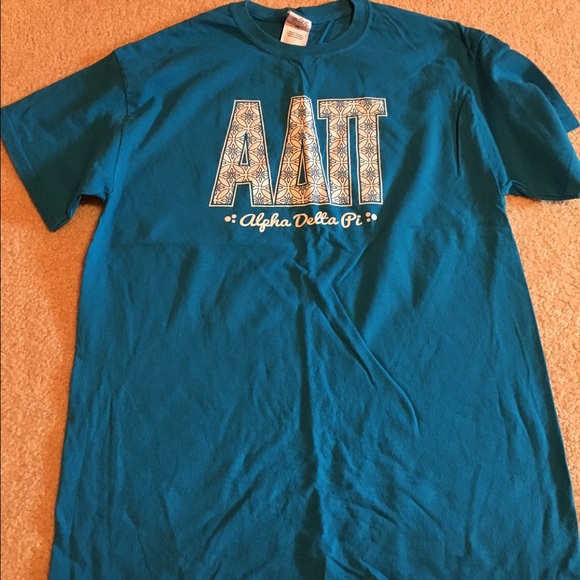 ADPi blue t-shirt