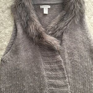 Faux Light Nude Fur Jacket