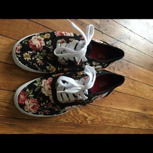 Mossimo Supply Co. Floral Tennis Shoes (Target)