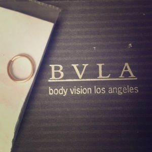 *SALE* 14k Rose Gold BVLA Piercing Ring 18g