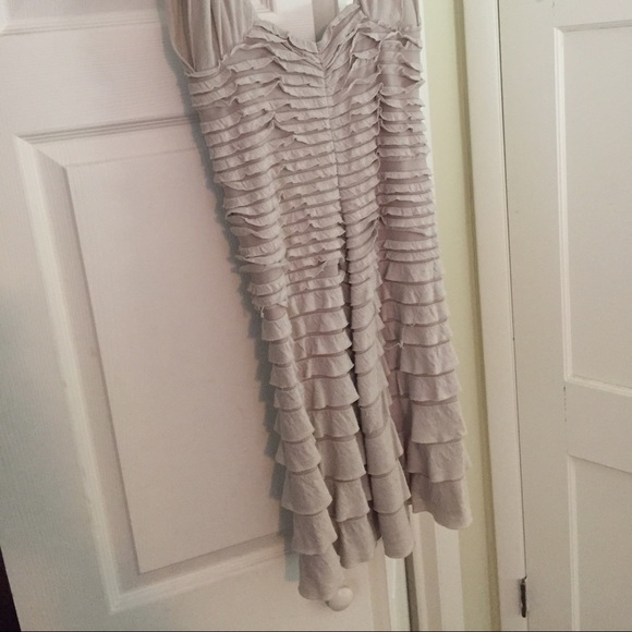 Max Studio Small Beige Stretchable Top - Picture 2 of 4