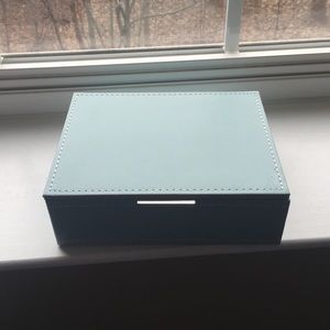 Timeless Blue Jewelry Box