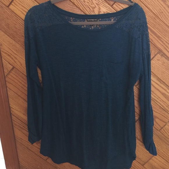 Lace top around shoulder area