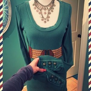 ✨Free People Motor Cuff Thermal - Collectors Item✨