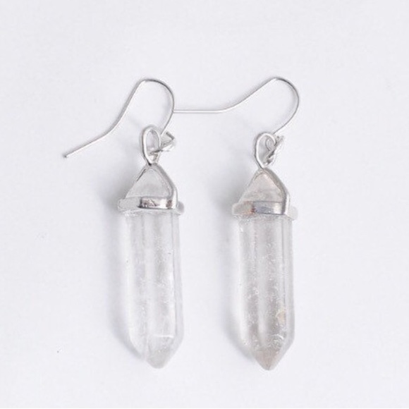 🆕Clear Pendant Earrings