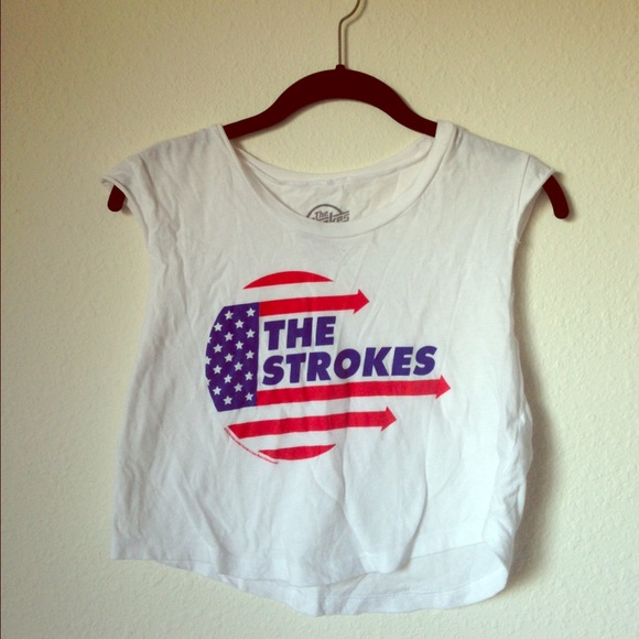The Strokes crop top