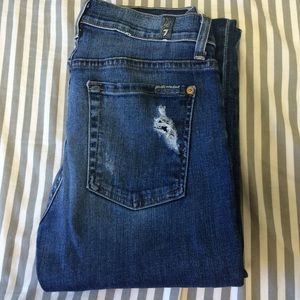 7 For All Mankind Slim Cigarette jeans
