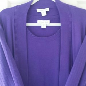 Coldwater Creek sweater set