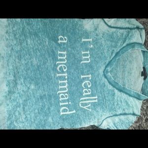 I'm really a mermaid t shirt