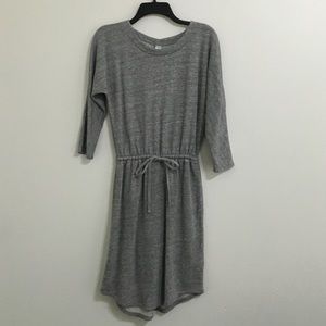 casual grey dress