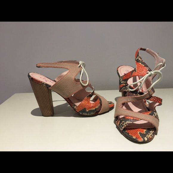 Plenty by Tracy Reese ‘Annie’ Orange Animal Print - Picture 3 of 3