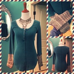 🌷Free People Alpine Cuff Thermal💗