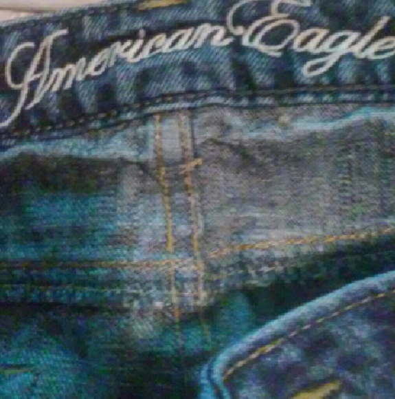 American Eagle Mini jean skirt.