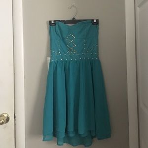 Turquoise dress