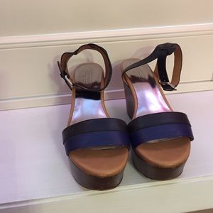 Coach wedges - authentic only worn once